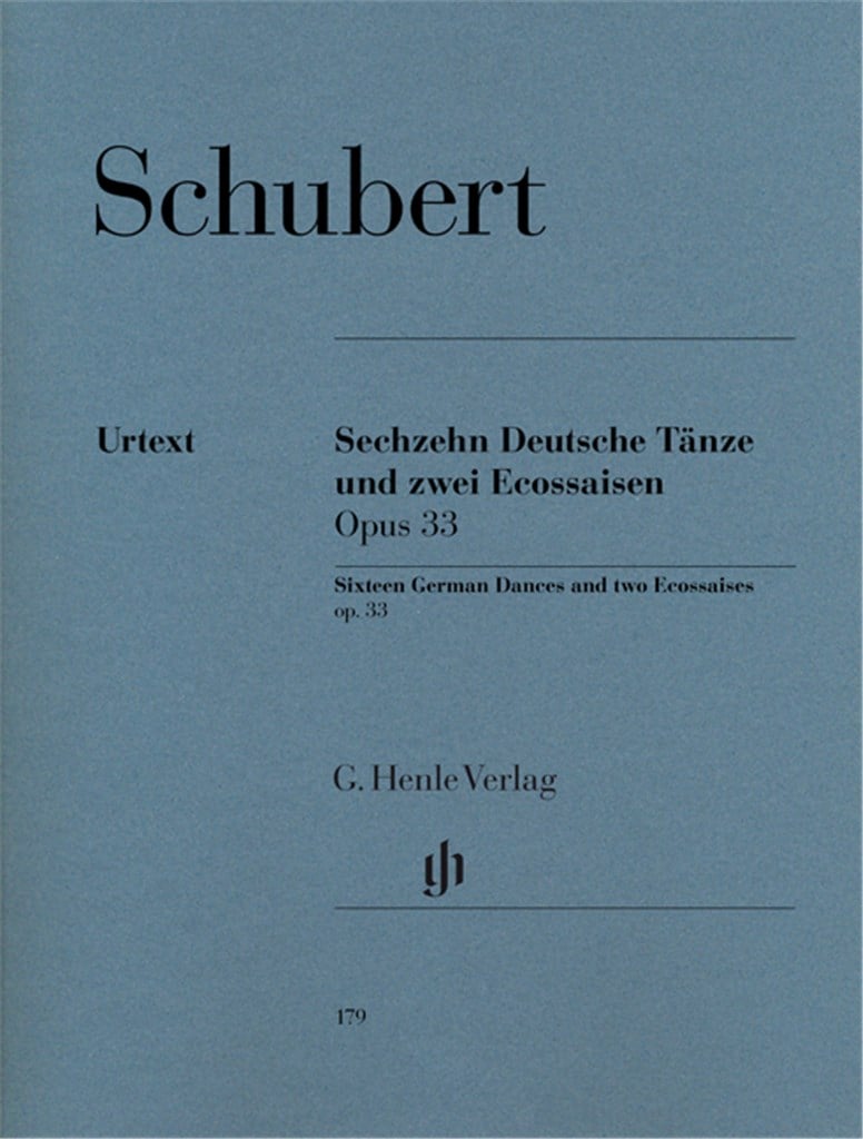 16 Deutsche Tänze und zwei Ecossaisen op. 33